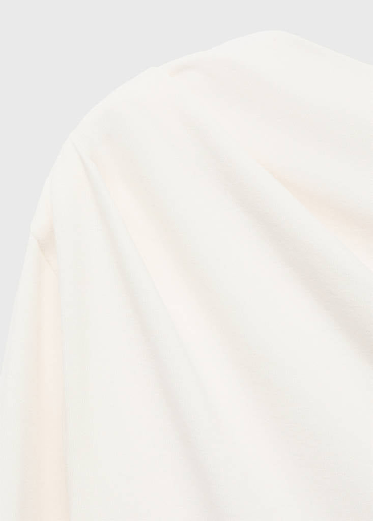 T-Shirt Manches Longues Col Asymétrique