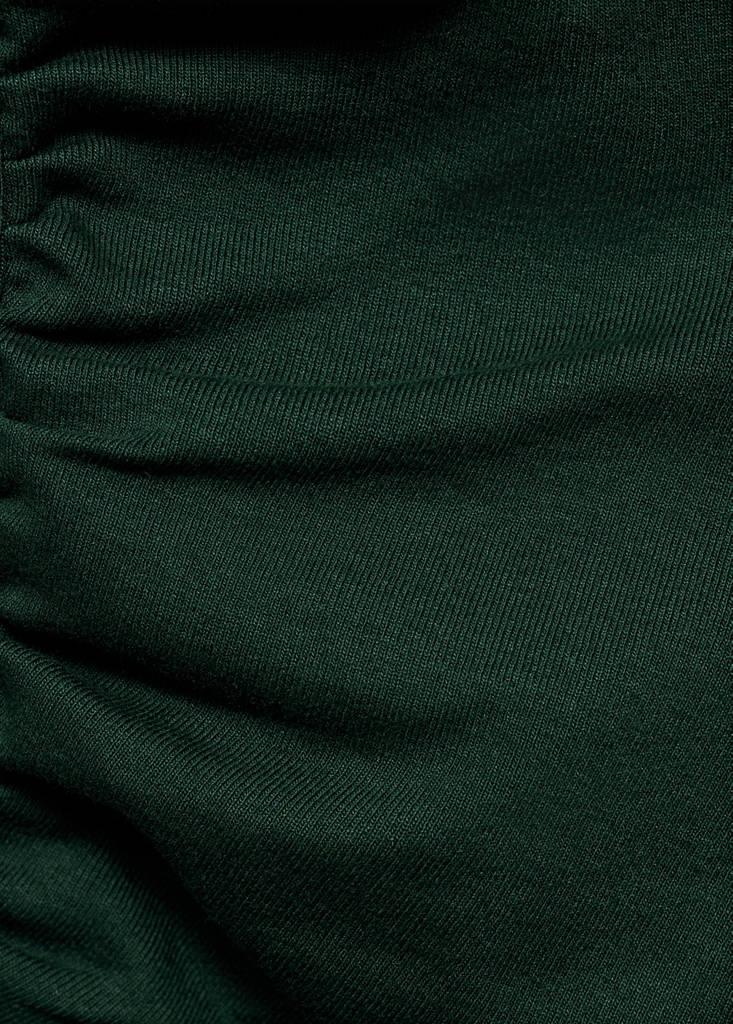 T-Shirt Manches Longues Col Asymétrique