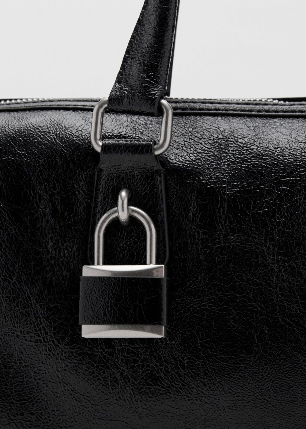 Sac Avec Anses Finition Brillante