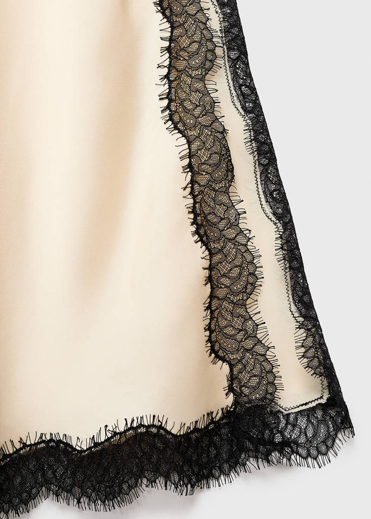 Robe Style Lingerie Satinée