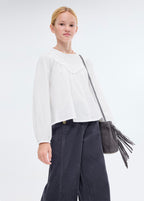 Blouse Cecilia Blanc - Fille