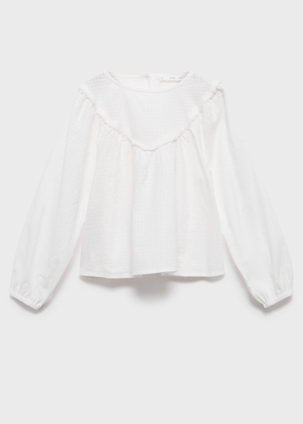 Blouse Cecilia Blanc - Fille