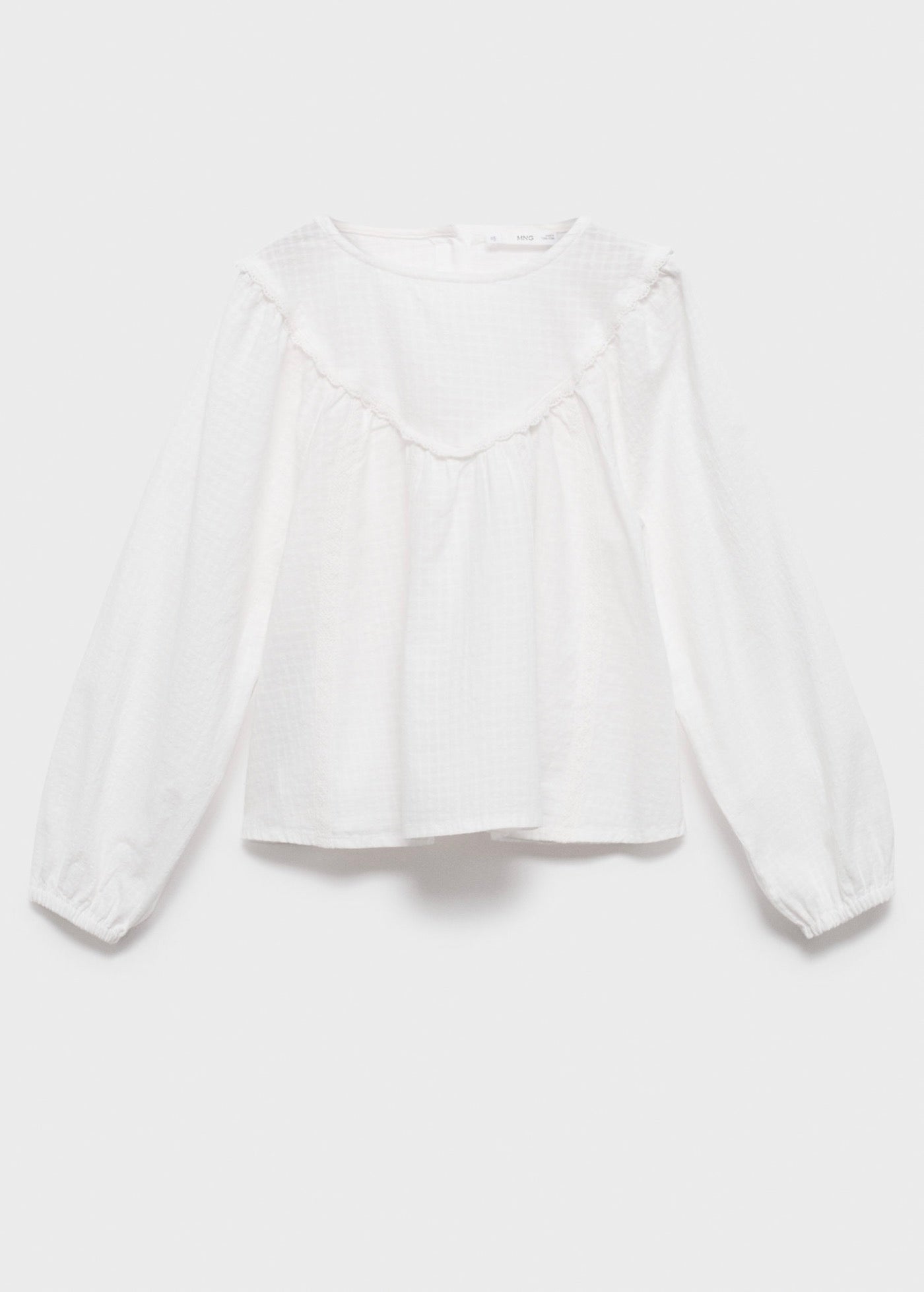 Blouse Cecilia Blanc - Fille