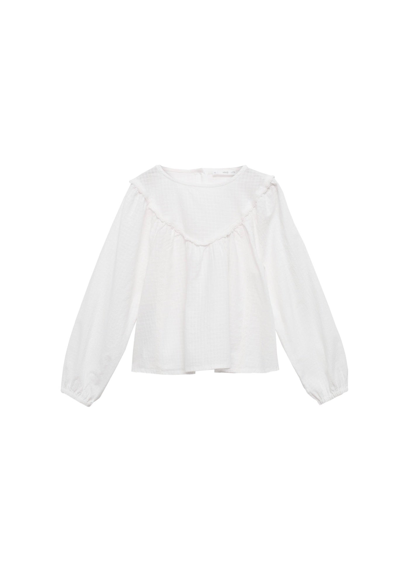 Blouse Cecilia Blanc - Fille