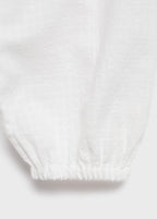 Blouse Cecilia Blanc - Fille