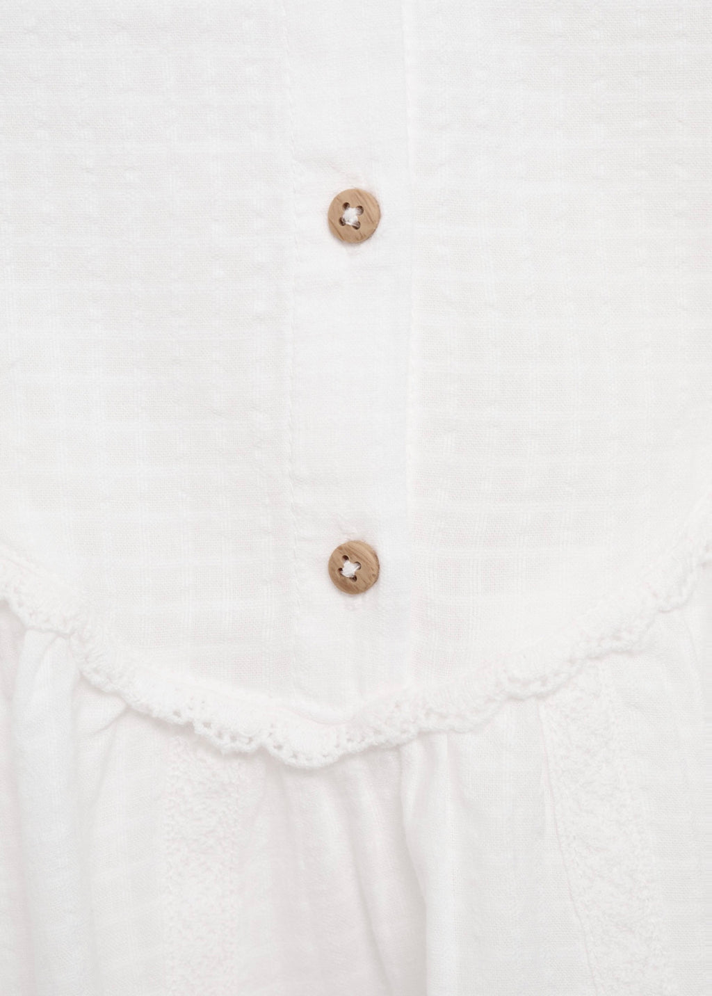 Blouse Cecilia Blanc - Fille