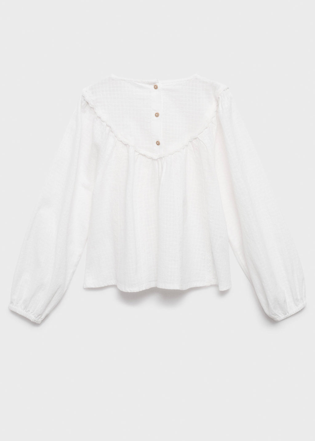 Blouse Cecilia Blanc - Fille