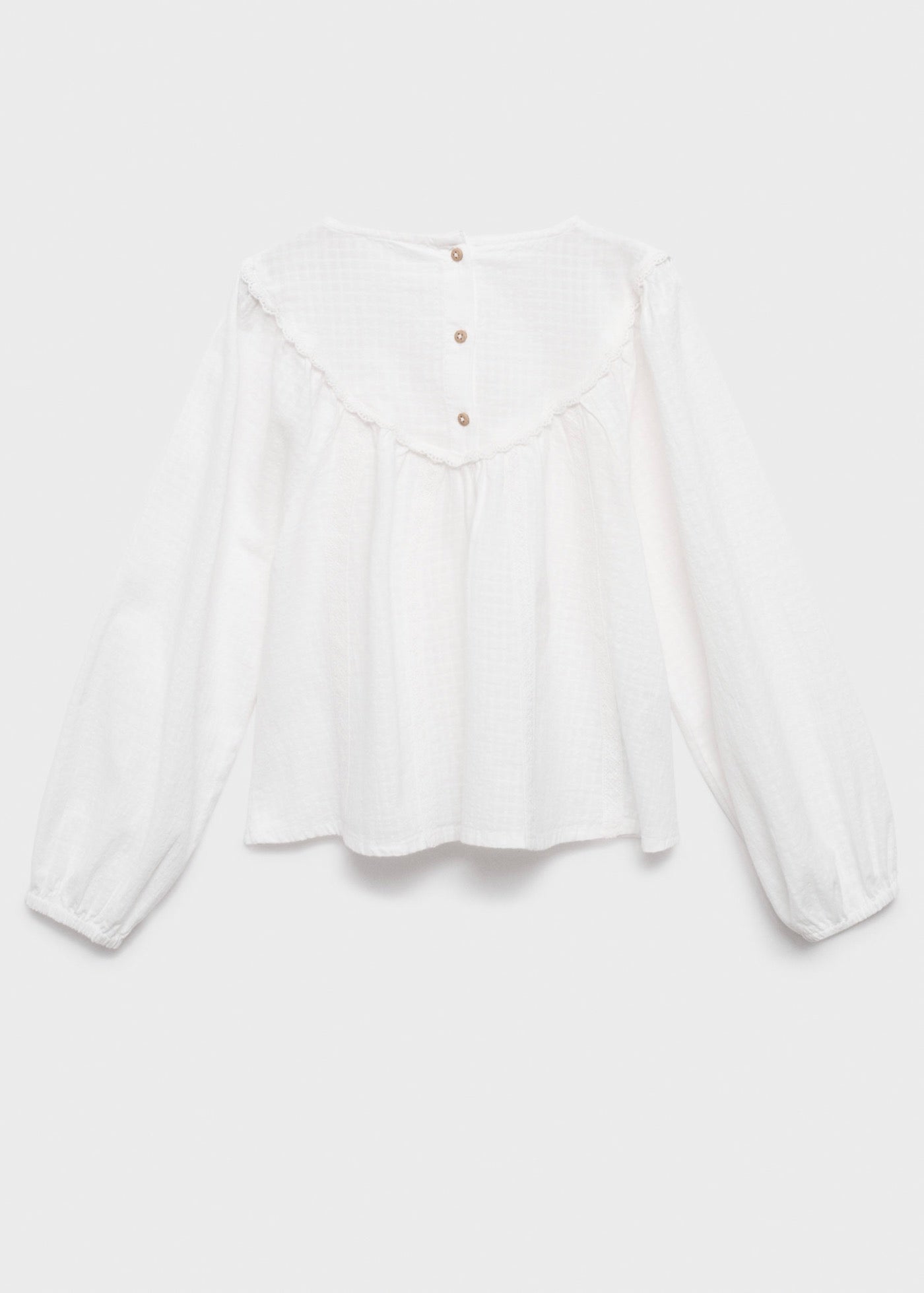 Blouse Cecilia Blanc - Fille