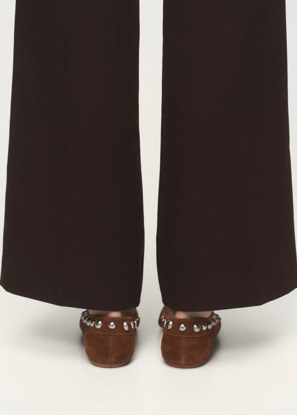 Mocassins En Daim À Clous