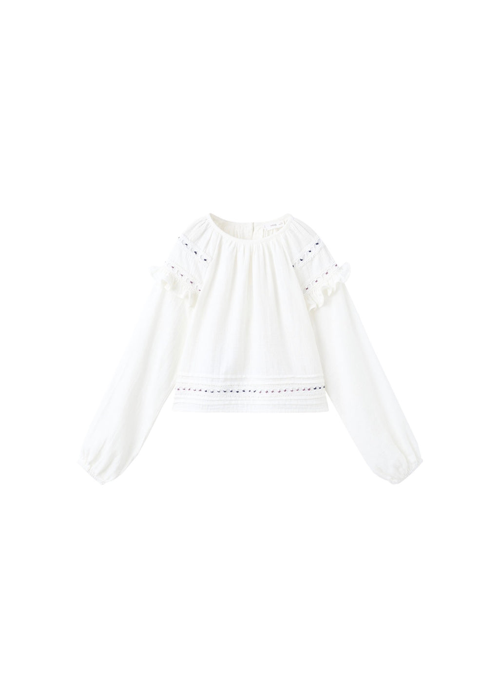 Becca Ecru Blouse - Girl
