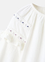 Becca Ecru Blouse - Girl