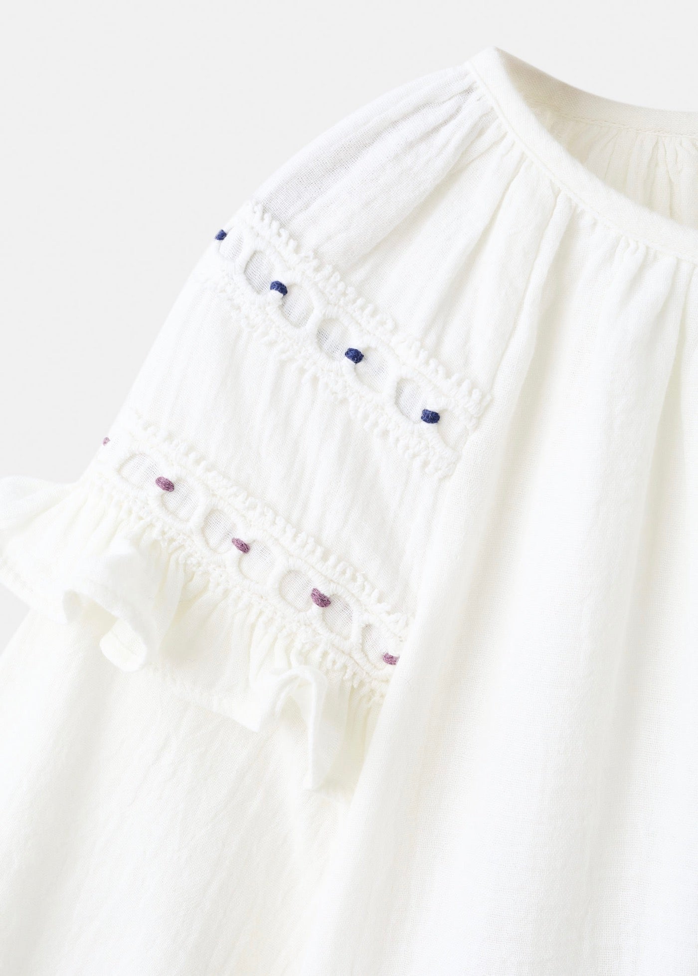 Becca Ecru Blouse - Girl