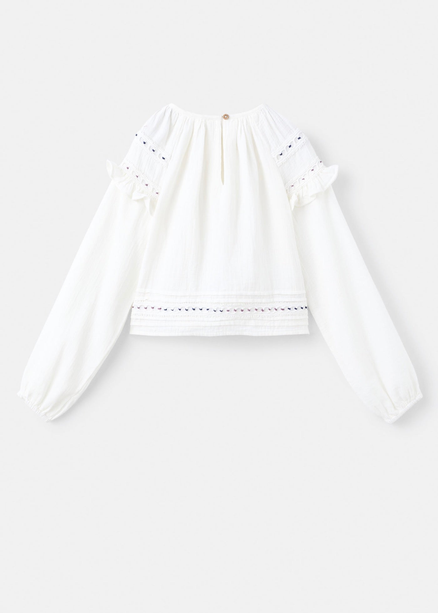 Becca Ecru Blouse - Girl