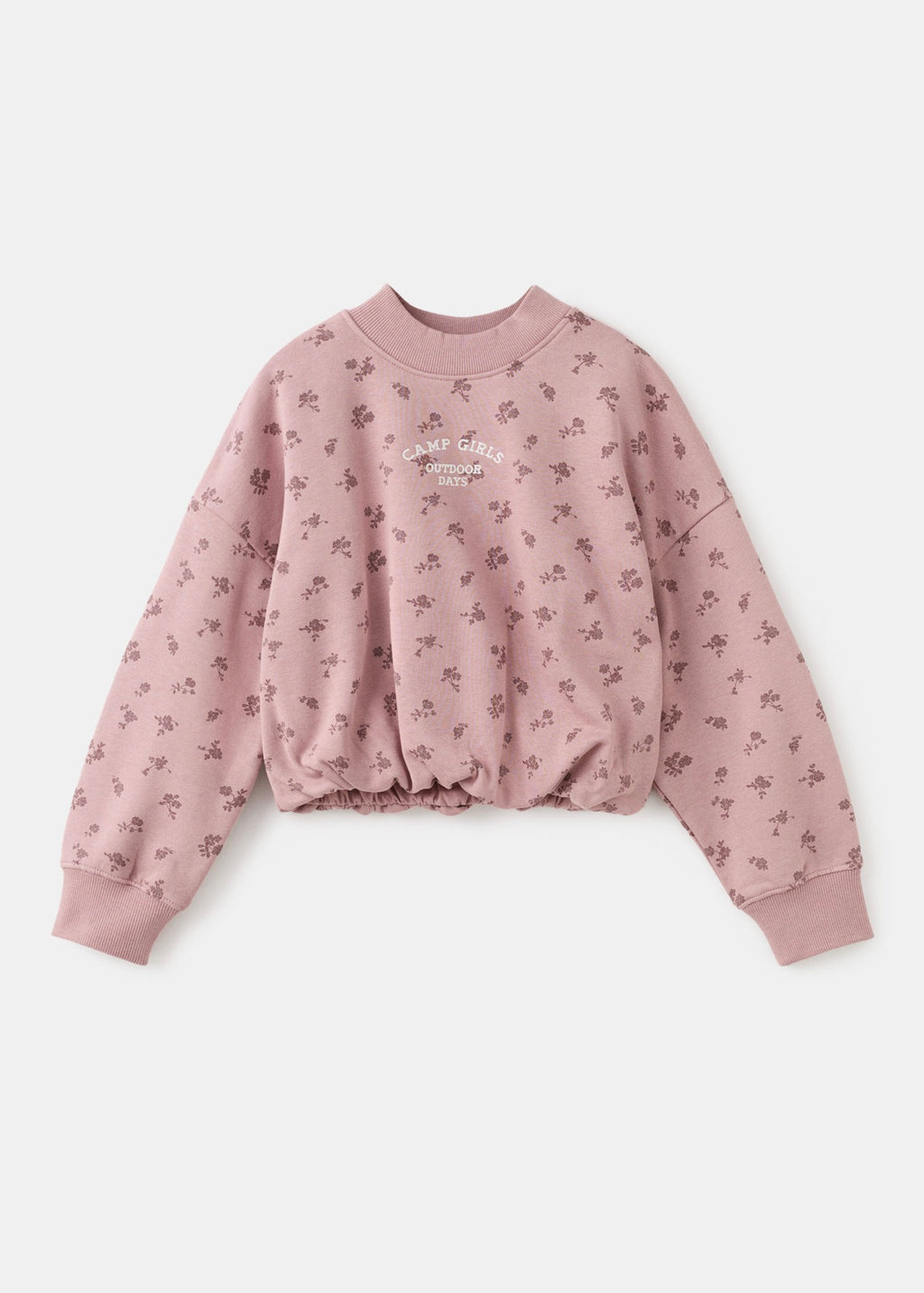Sweat Camp Rose - Fille