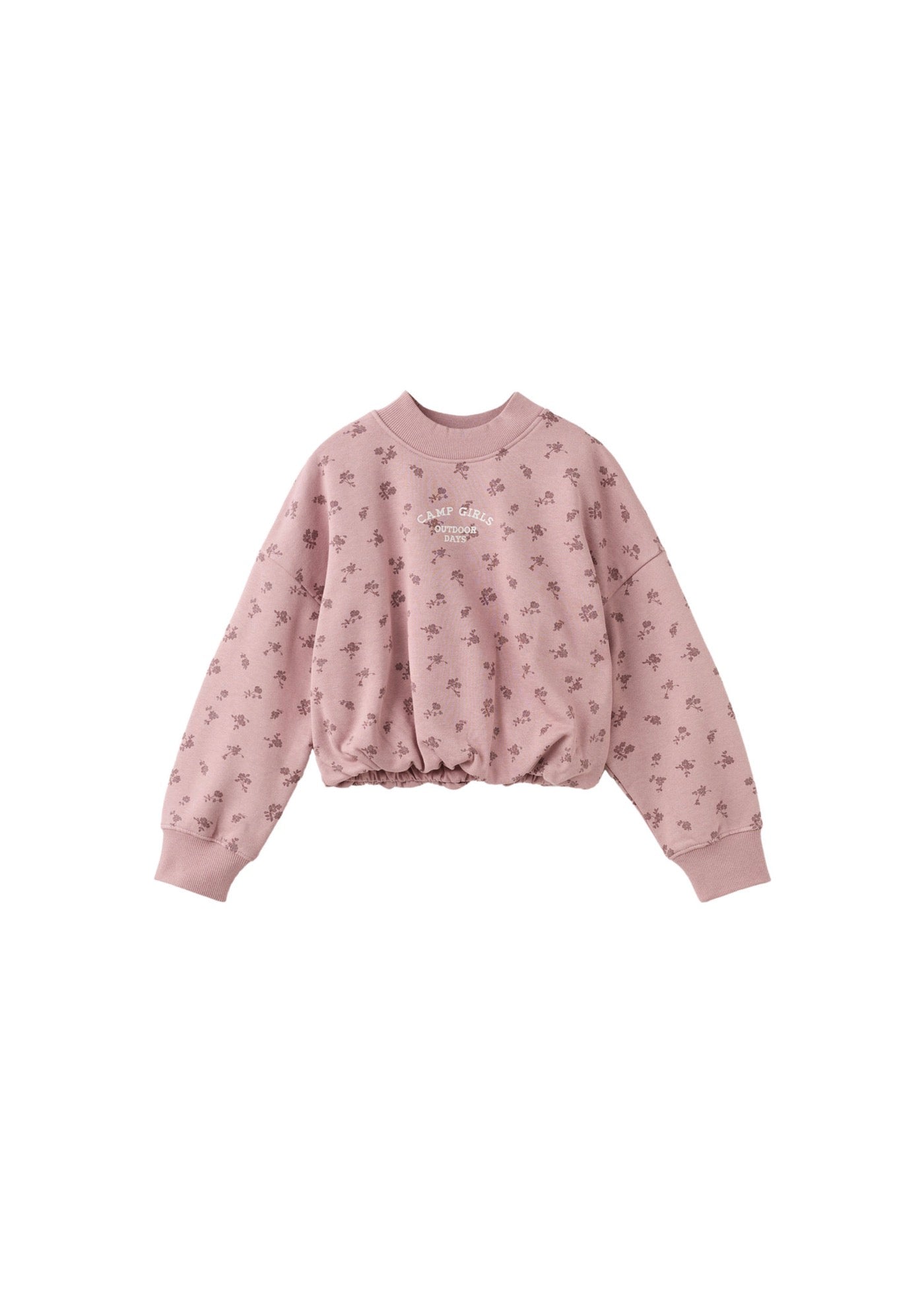 Sweat Camp Rose - Fille