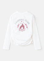 T-Shirt Marsh Blanc Cassé - Fille