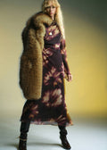 Robe Froncée Tie-Dye