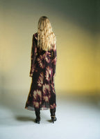Robe Froncée Tie-Dye