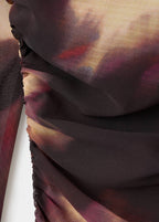 Robe Froncée Tie-Dye