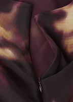 Robe Froncée Tie-Dye