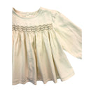 Bonpoint - Blouse Manches Longues En Coton Écrue - 2 Ans