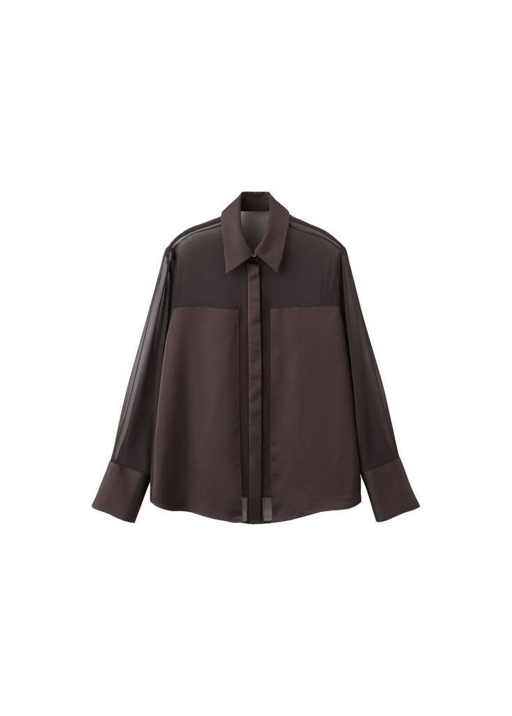Chemise Semi-Transparente Pièces