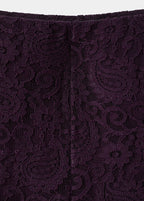 Pantalon Droit Dentelle