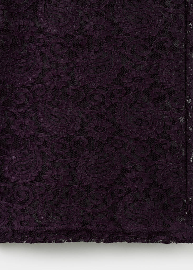 Pantalon Droit Dentelle