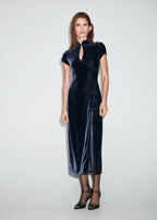 Robe Velours Brandebourgs Ouverture