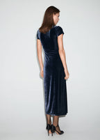 Robe Velours Brandebourgs Ouverture