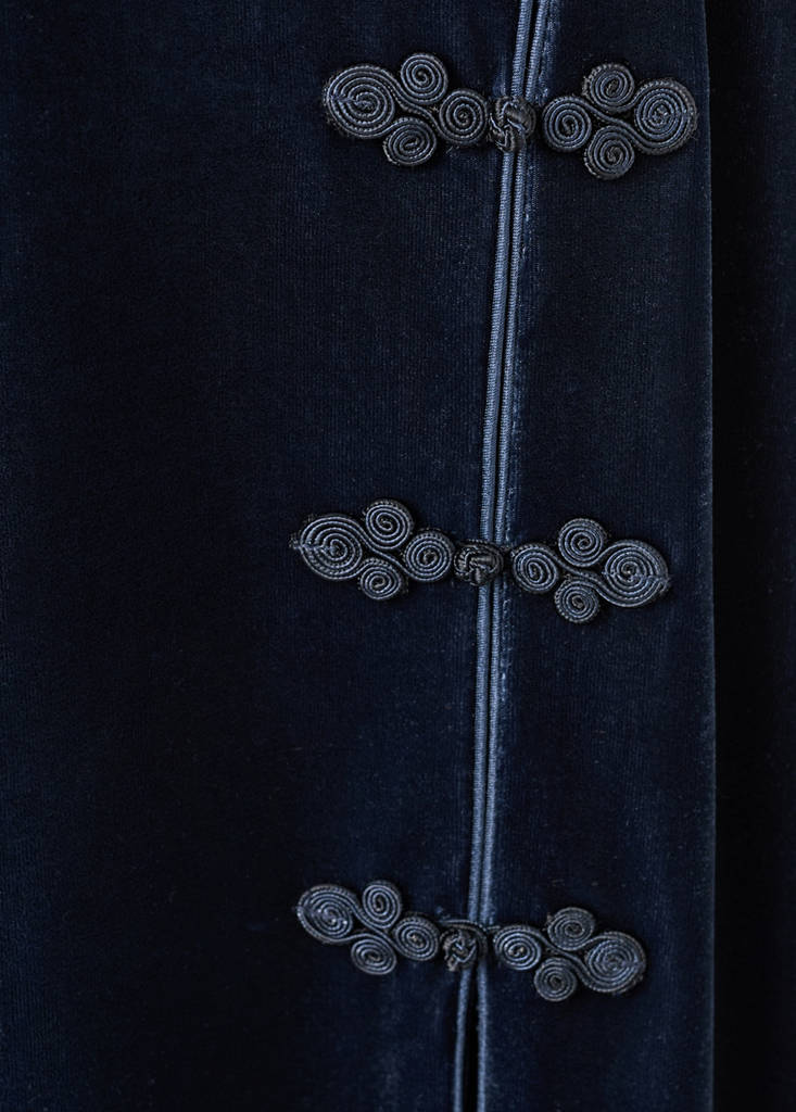 Robe Velours Brandebourgs Ouverture