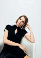 Robe Velours Brandebourgs Ouverture