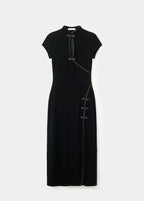 Robe Velours Brandebourgs Ouverture