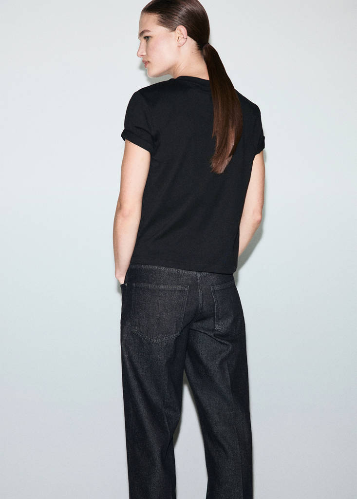 T-Shirt Message Strass