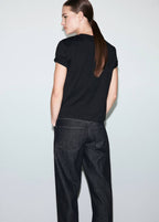 T-Shirt Message Strass