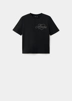 T-Shirt Message Strass