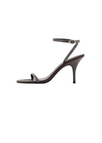 Sandales Talon Lanière Strass