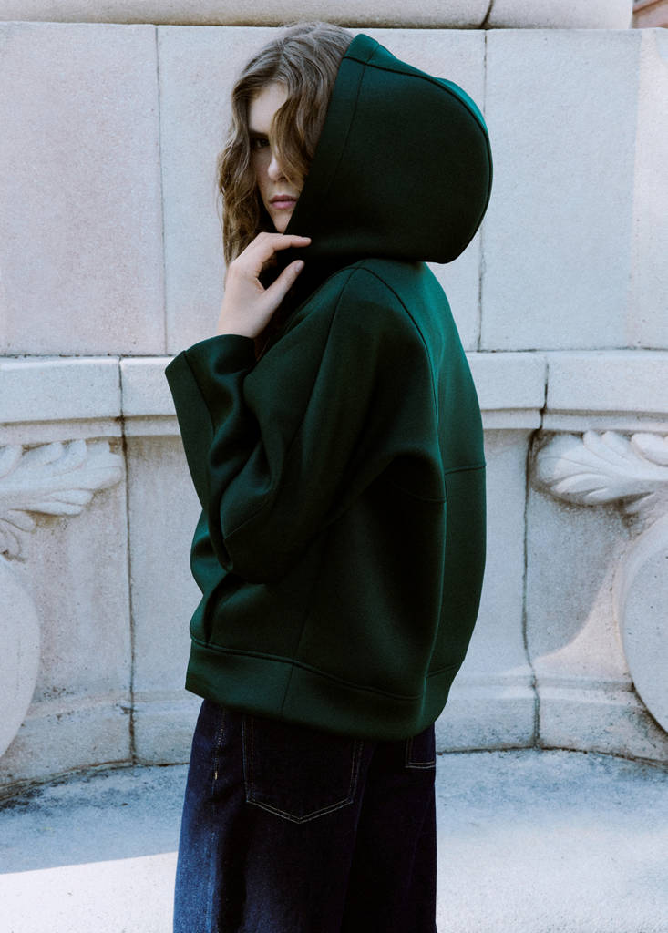 Sweat-Shirt Oversize Capuche