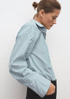 Chemise À Rayures Oversize