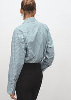 Chemise À Rayures Oversize