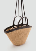 Grand Sac Double Anse Fibre Naturelle