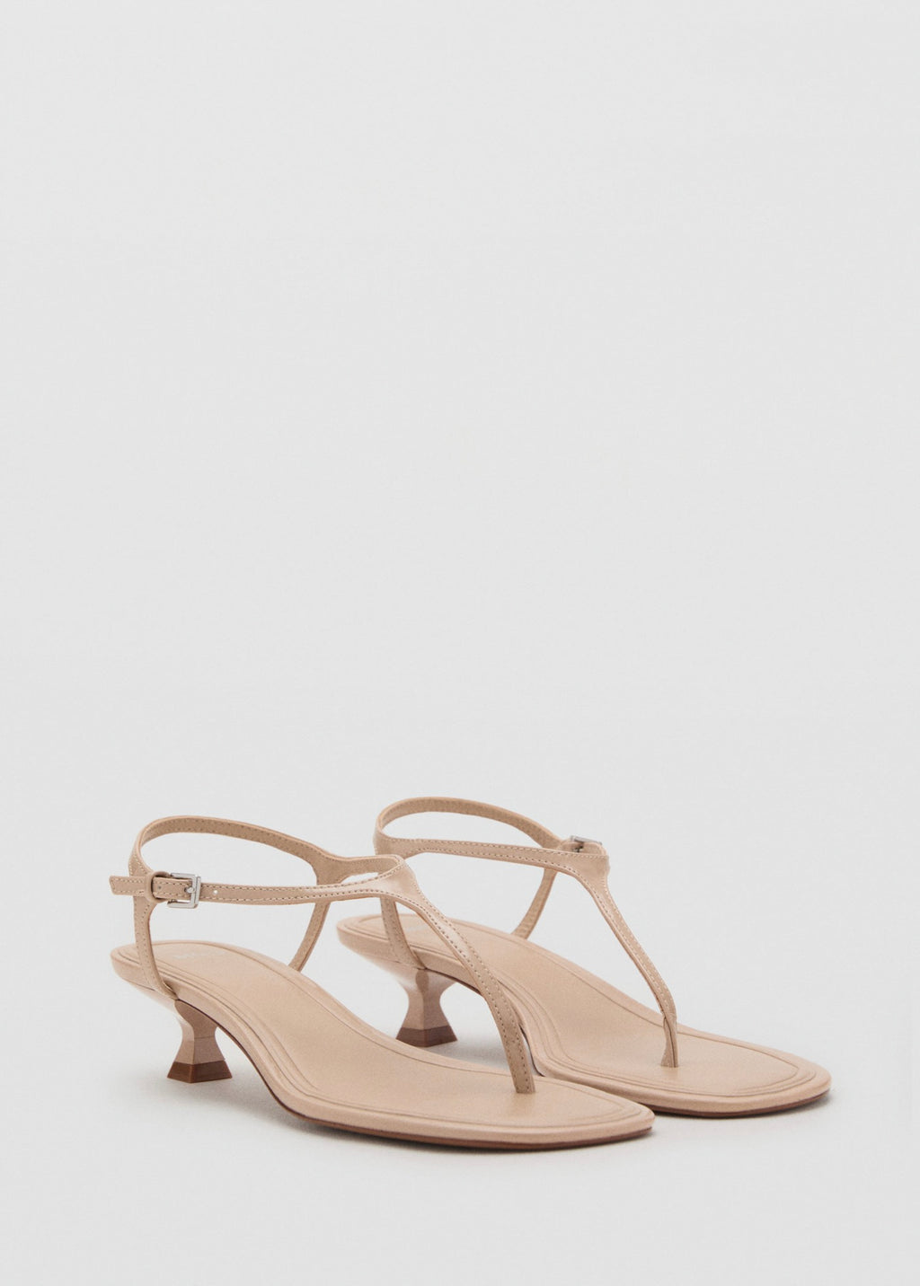 Sandales Lanières Talon Kitten Heel