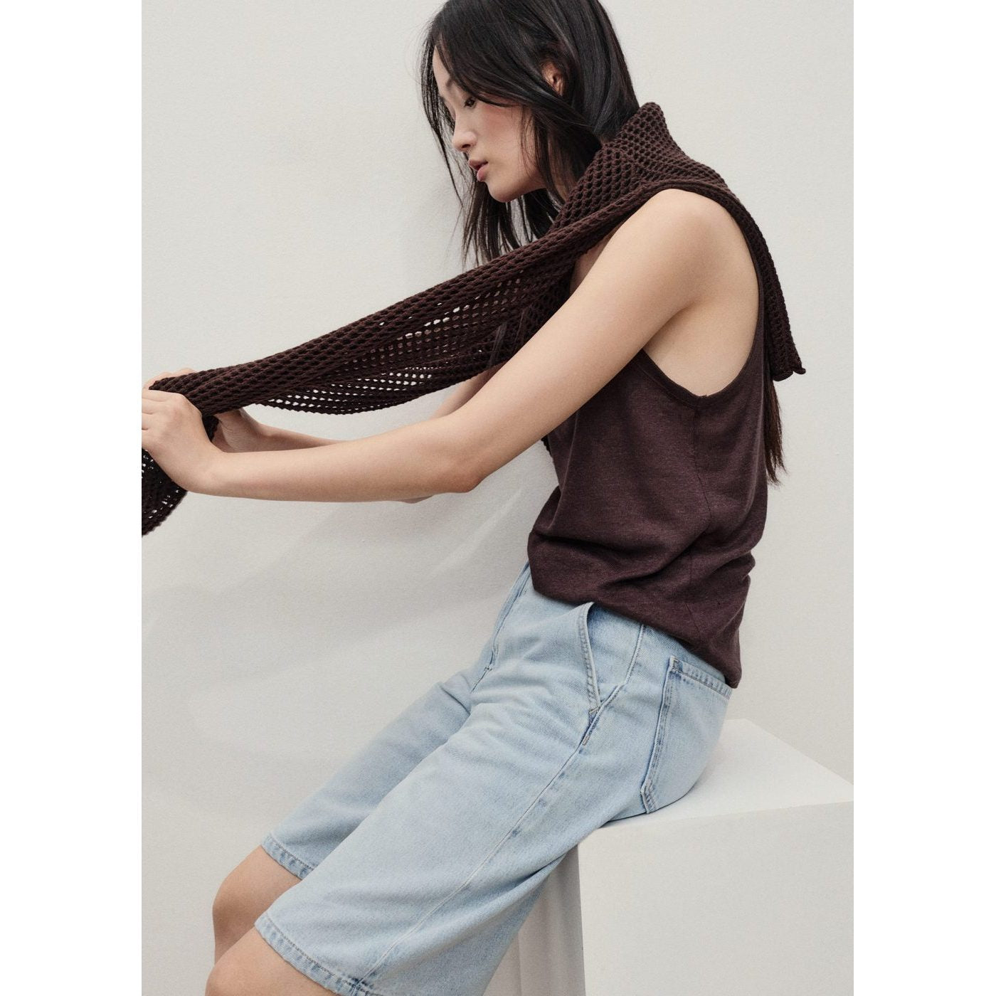 Bermuda Shorts Amina - Light Blue