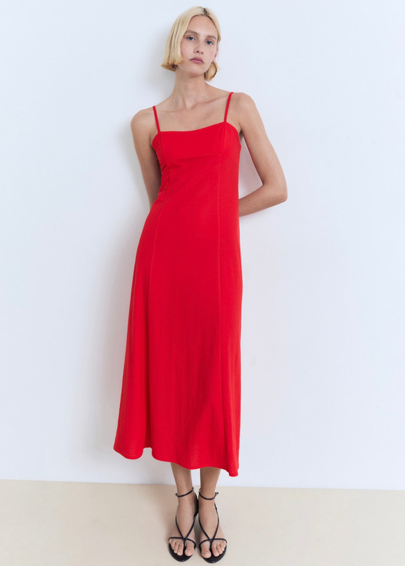 Robe Midi Ns_x0001_Ud Au Dos