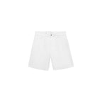 Bermuda En Jean Taille Normale À Pinces