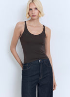 Top Coton Bretelles