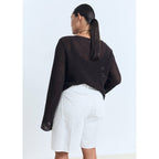 Bermuda Shorts Camilla - White