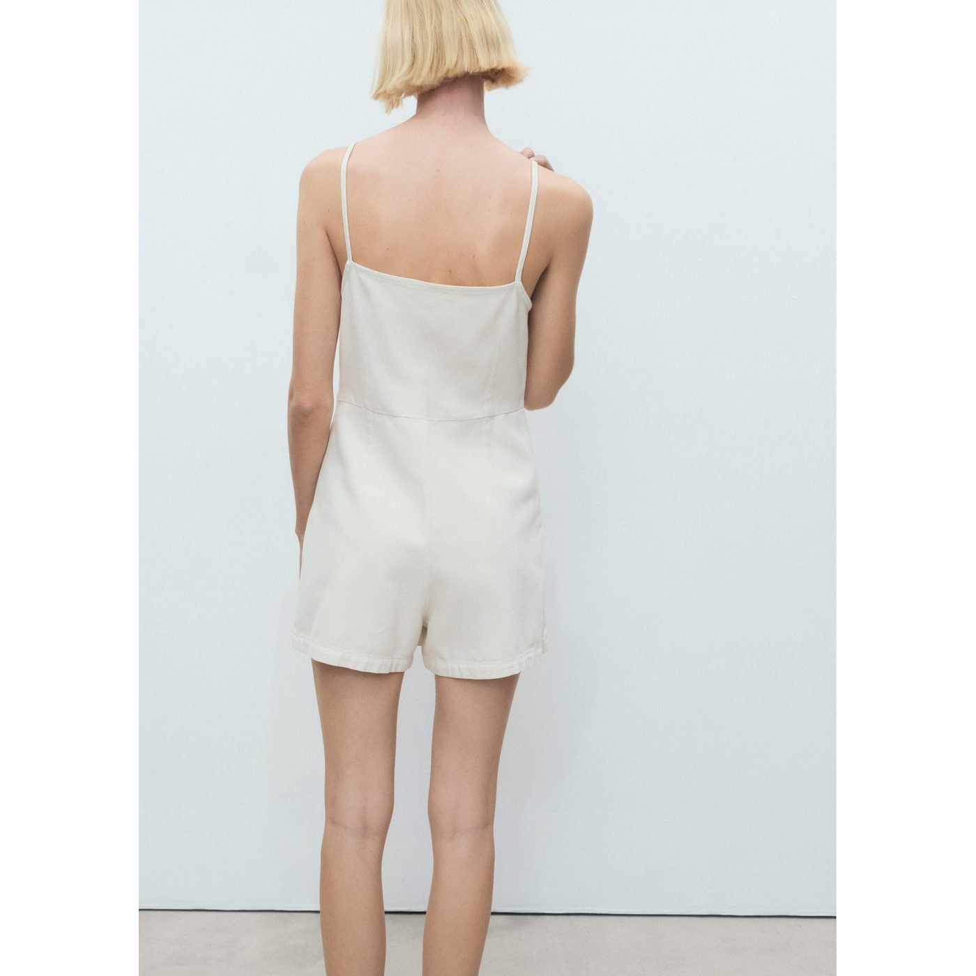 Robe Dungaree Tere - White