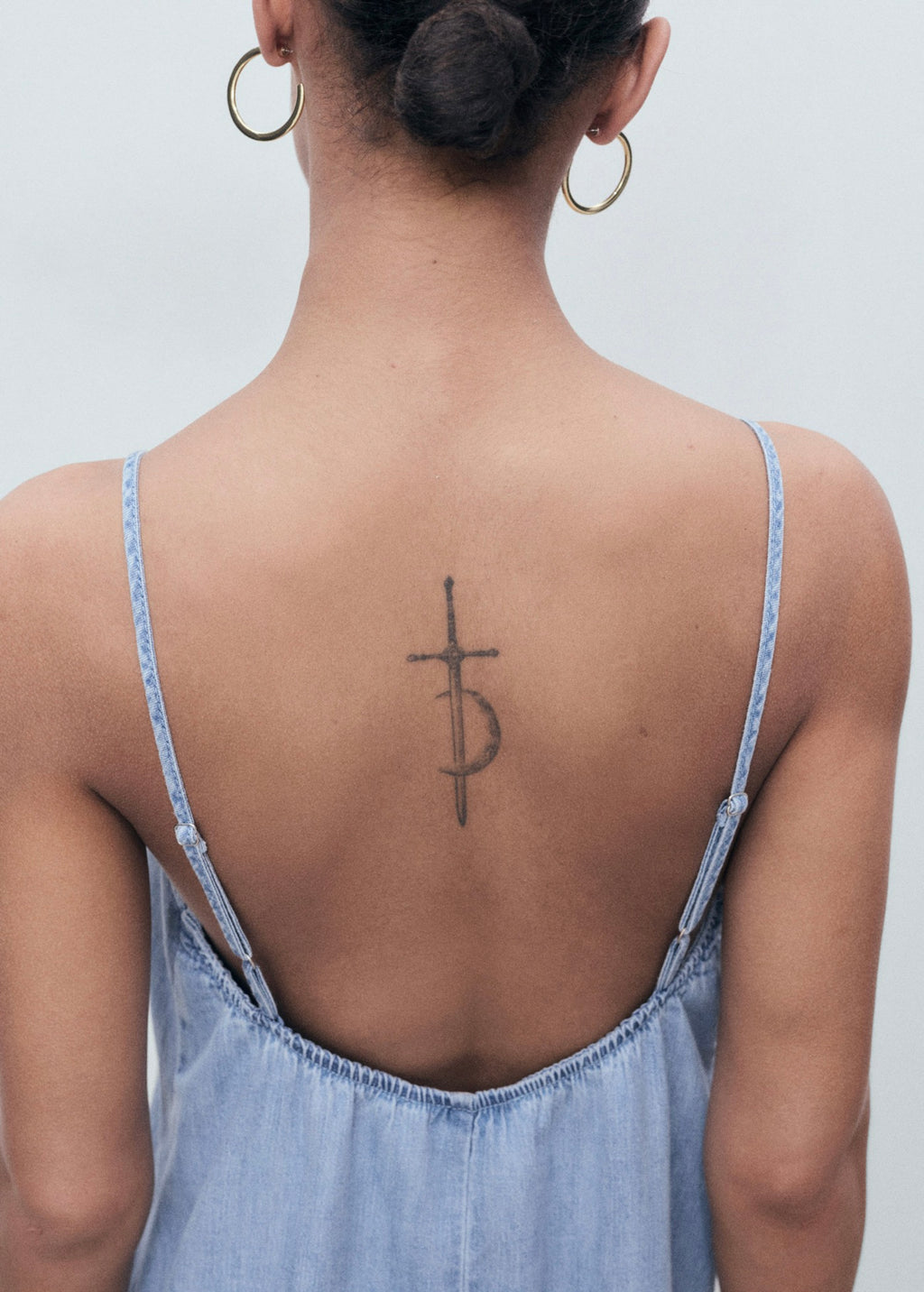 Robe En Jean Bretelles