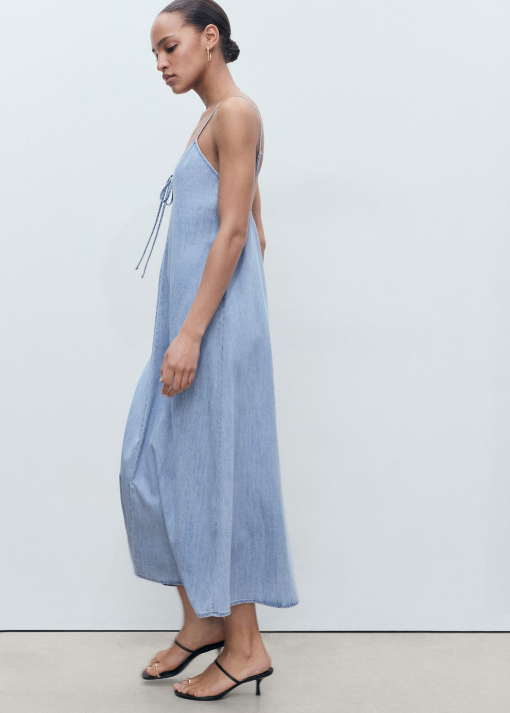 Robe En Jean Bretelles